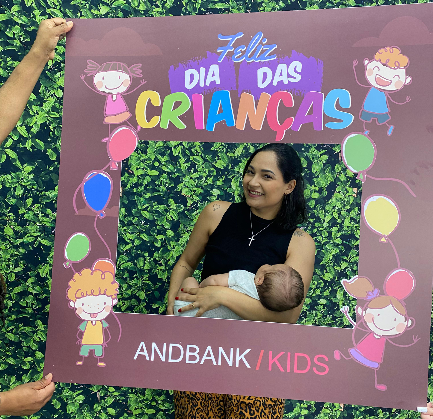 Moldura instagramável