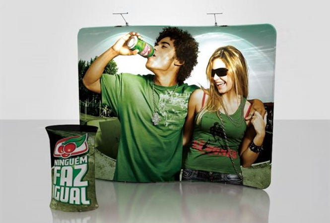 backdrop em tecido para Refrigerante Guaraná Antartica