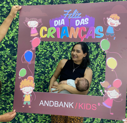 Moldura instagramável