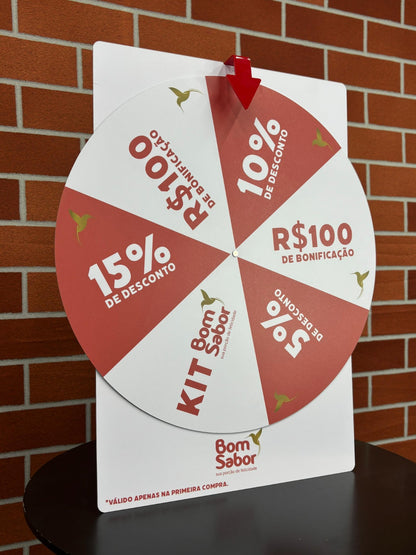 Roleta de Mesa Personalizada