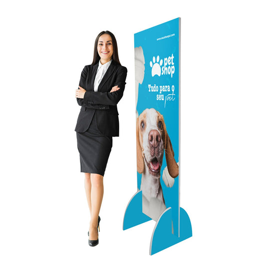 Totem MDF  Meia Lua