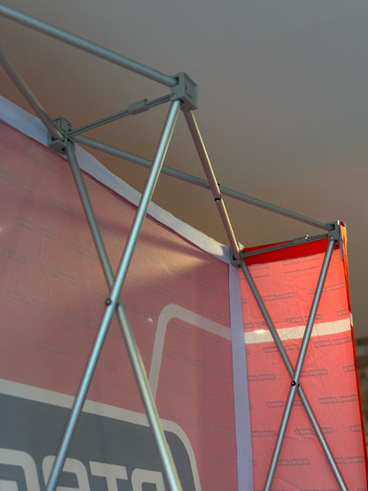 STAND PORTATIL 6 (Com Backdrop Retrátil + Balcão)