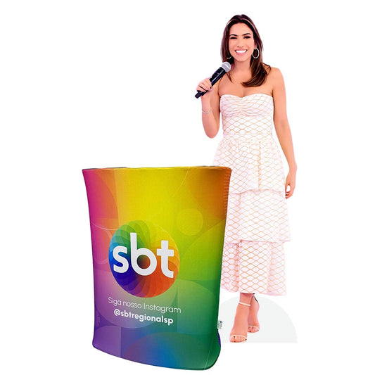 BALCÃO PORTÁTIL EM TECIDO FABRIC