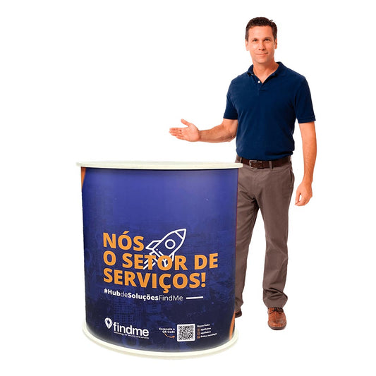 BALCÃO PROMOCIONAL TENSAFLEX