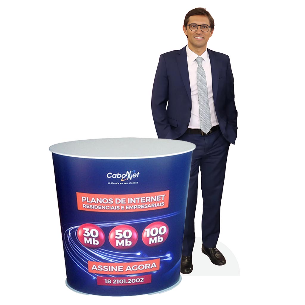 BALCÃO PROMOCIONAL TENSAFLEX